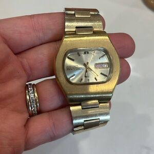 Vintage seiko watch mens